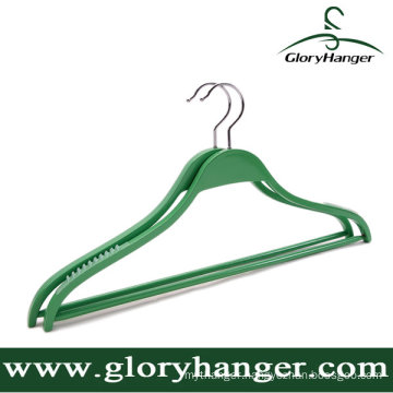 Anti Slip Splint Clothes Hanger with Pant Bar